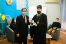 Епископ Карагандинский Севастиан награжден медалью «Қазақстан халқы Ассамблеясына 25 жыл»