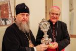 Православной Церкви Казахстана переданы части мощей апостола Андрея Первозванного и блаженного Иеронима Стридонского