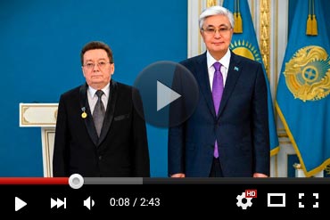 Секретарю Казахстанского Митрополичьего округа О.Н. Овчинникову присвоено почетное звание «Заслуженный деятель Казахстана» (ВИДЕО)