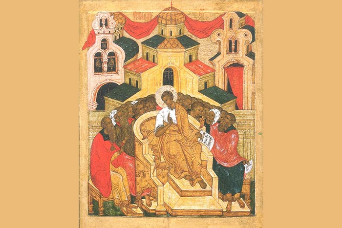 Преполовение Святой Пятидесятницы. Митрополит Александр совершил Литургию в Иоанно-Предтеченском храме поселка Гульдала