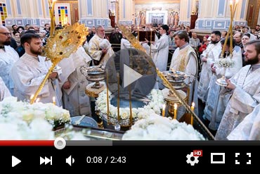 Прямая трансляция ночного богослужения в праздник Крещения Господня из Вознесенского кафедрального собора Алма-Аты (ВИДЕО)