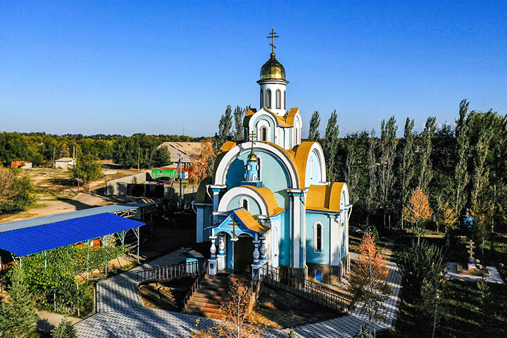 Храм в честь иконы Божией Матери «Неупиваемая Чаша», село Косозен