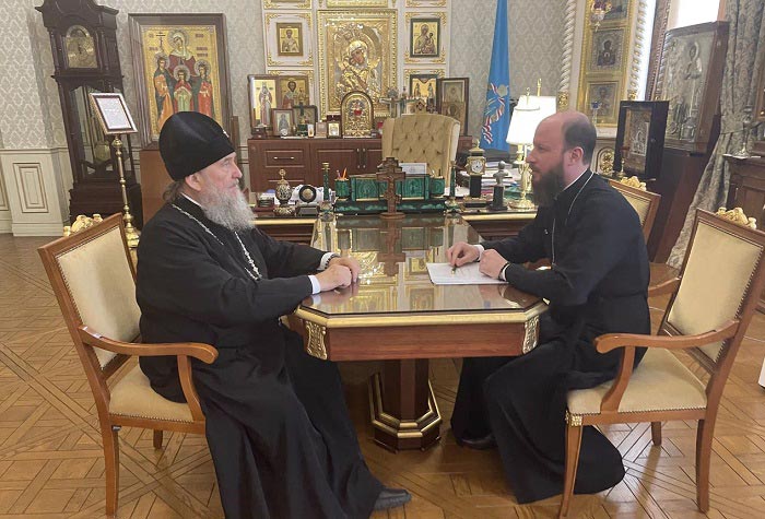 Митрополит Александр провел рабочее совещание по вопросам деятельности Уральской епархии