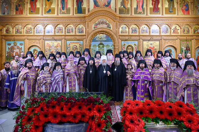 Митрополит Александр совершил Литургию Преждеосвященных Даров с участием всех монашествующих Астанайской и Алма-Атинской епархии