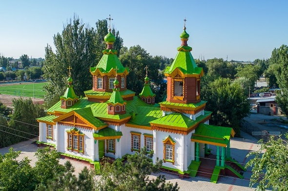 Обращение митрополита Астанайского и Казахстанского Александра по случаю 130-летия Ильинского храма в городе Жаркенте