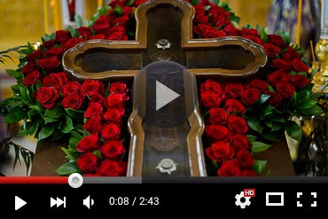 Прямая трансляция Литургии Крестопоклонного воскресенья из Вознесенского собора Алма-Аты (ВИДЕО)