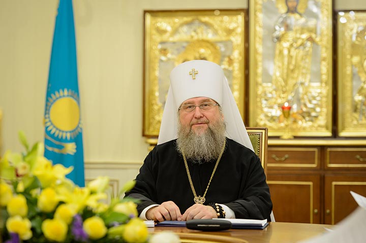 Поздравление митрополита Астанайского и Казахстанского Александра с праздником Наурыз