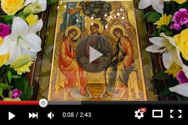Поздравление митрополита Астанайского и Казахстансокго Александра с праздником Живоначальной Троицы (ВИДЕО)