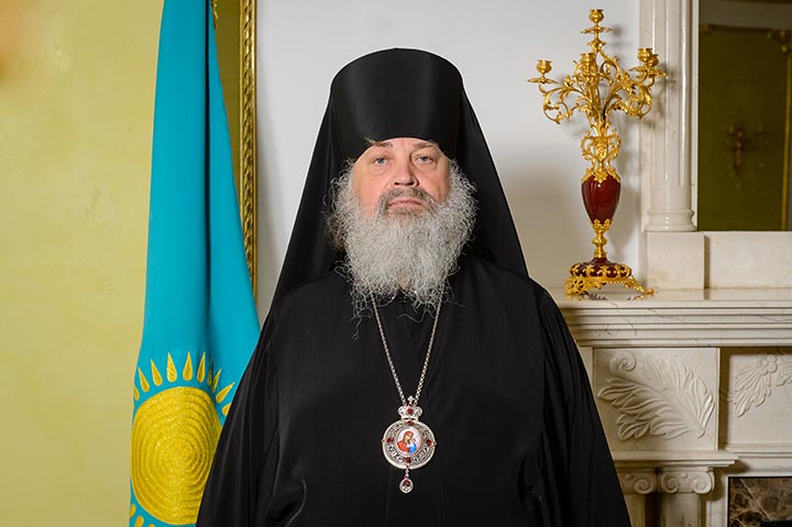 Патриаршее поздравление епископу Павлодарскому и Экибастузскому Варнаве с 65-летием со дня рождения