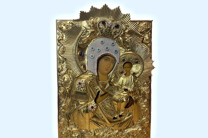 Вознесенский собор Алма-Аты украсит еще одна святыня – точный список с чудотворной Полонской иконы Пресвятой Богородицы