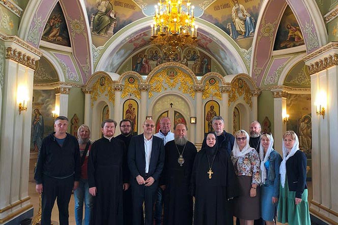 Состоялась встреча митрополита Астанайского и Казахстанского Александра с представителями правительства города Москвы