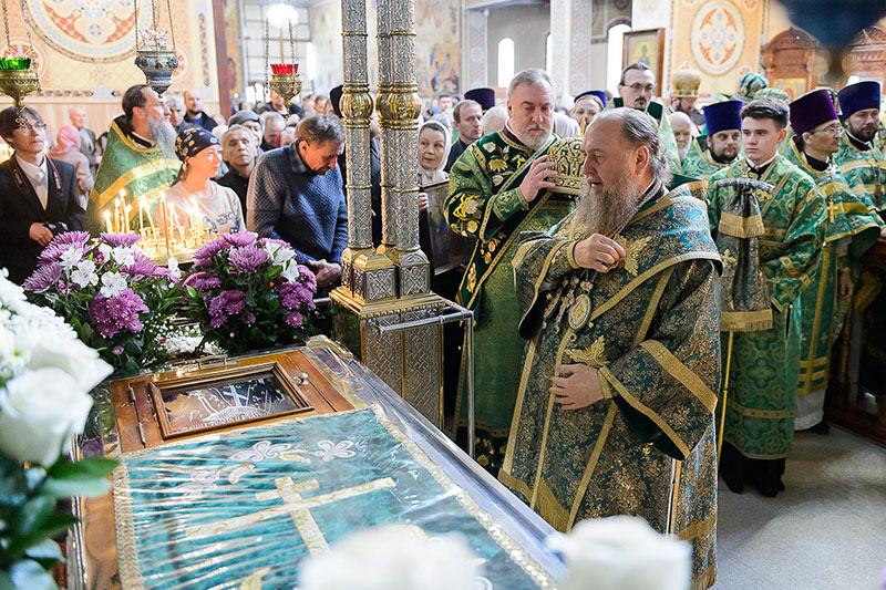 Празднование дня памяти преподобного Севастиана Карагандинского в «Шахтерской столице» Казахстана