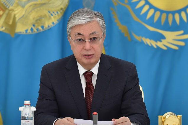 Президент Республики Казахстан К.-Ж.К. Токаев ввел чрезвычайное положение в стране 