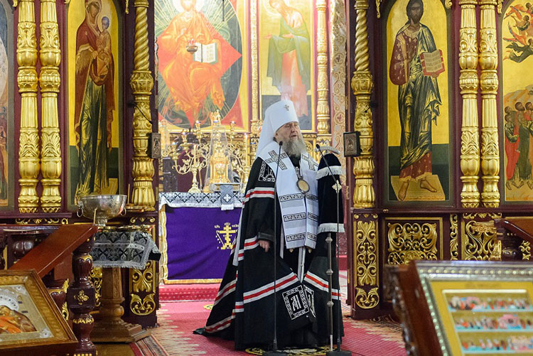 Обращение митрополита Астанайского и Казахстанского Александра перед началом Великого поста