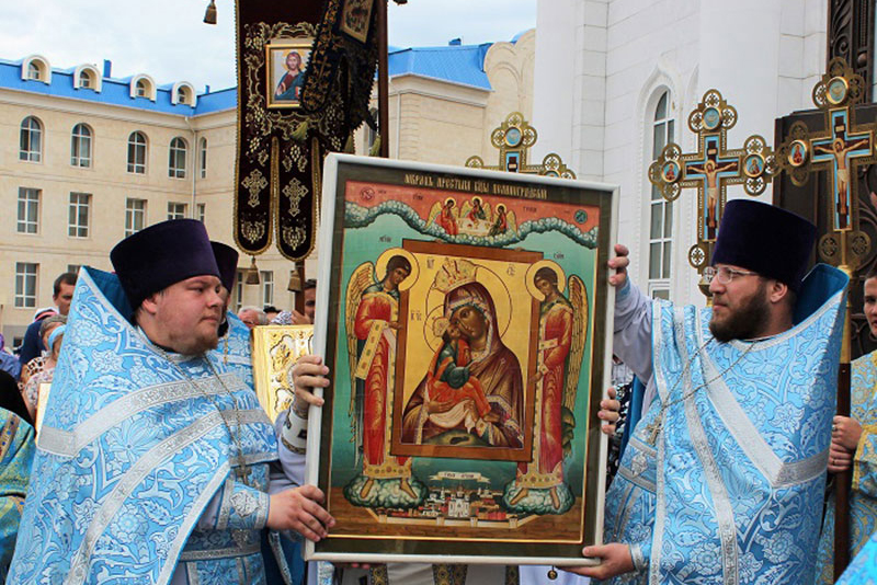 Празднование в честь Астанайской-Почаевской иконы Божией Матери состялось в столице Казахстана