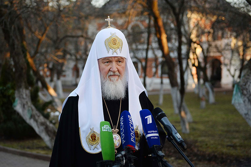 Святейший Патриарх Кирилл обсудил по телефону с Папой Римским Франциском и Предстоятелями Поместных Православных Церквей ситуацию в Сирии