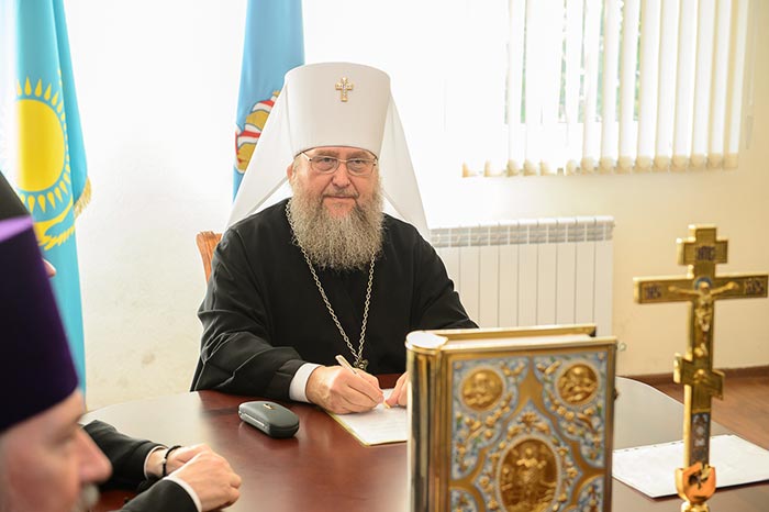 Митрополит Александр провел совещание по подготовке к празднованию 145-летия Туркестанской епархии
