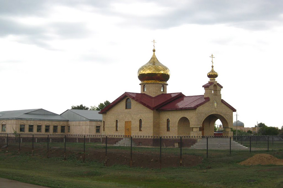 Храм в честь Воздвижения Креста Господня, село Воздвиженка