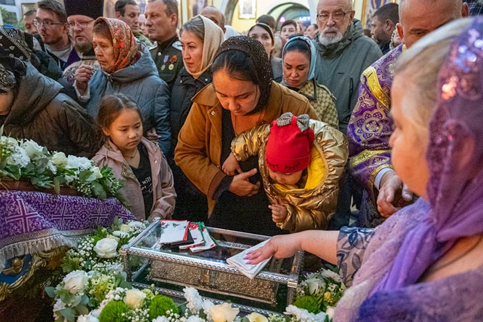 Мощи святителя Спиридона Тримифунтского прибыли в Петропавловск
