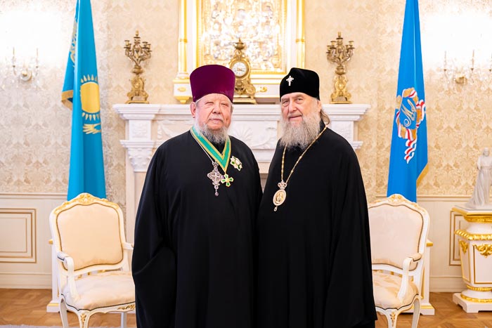 Настоятель Казанского храма села Узун-Агаш протоиерей Геннадий Кадников удостоен ордена преподобного Сергия Радонежского