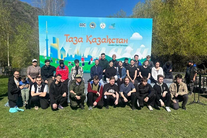 Представители Митрополичьего округа приняли участие в экологической акции «Таза Қазақстан»