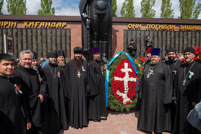 Священнослужители Костаная почтили память погибших в годы Великой Отечественной войны