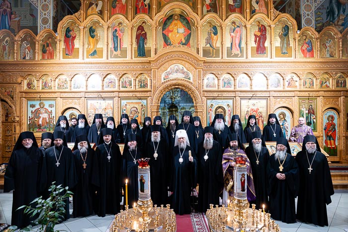 Глава Митрополичьего округа совершил Литургию Преждеосвященных Даров с участием всех монашествующих Астанайской и Алма-Атинской епархии
