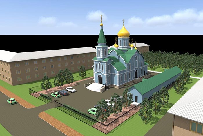 Глава Православной Церкви Казахстана посетил строительную площадку Казанского храма города Рудного и провел рабочее совещание по вопросам его возведения
