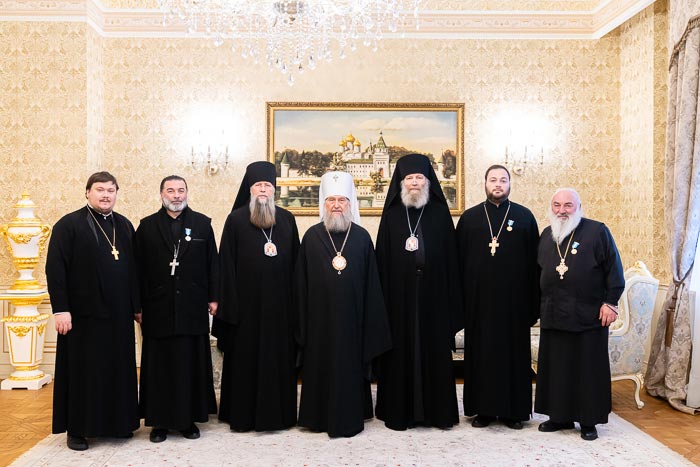 Делегация священнослужителей из Грузии посетила Алма-Ату