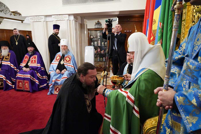 Состоялось наречение архимандрита Вианора (Иванова) во епископа Уральского и Атырауского