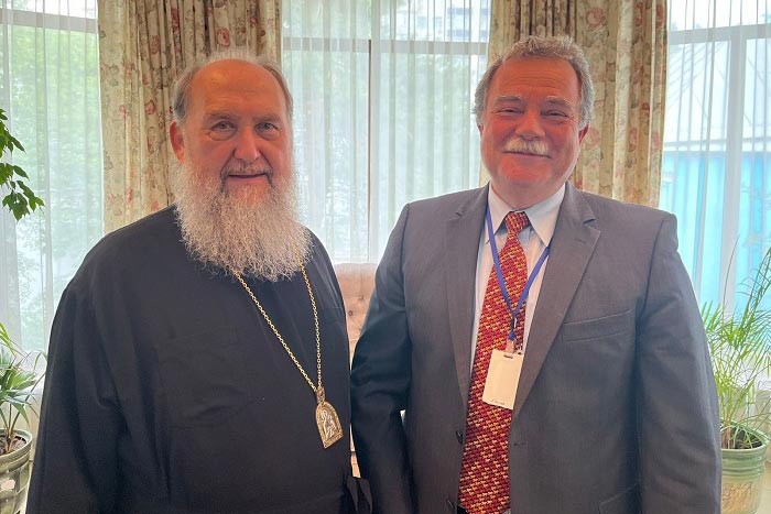 Глава Православной Церкви Казахстана встретился с послом Венгрии в Республике Казахстан Отто Иваном Рона