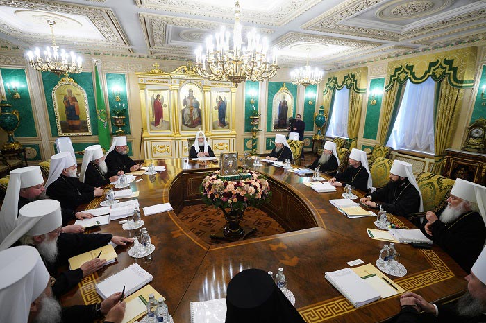 Глава Православной Церкви Казахстана принимает участие в заседании Священного Синода Русской Православной Церкви