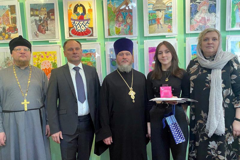 В Петропавловской епархии состоялось награждение победителей XII Международного конкурса «Пасхальная радость»