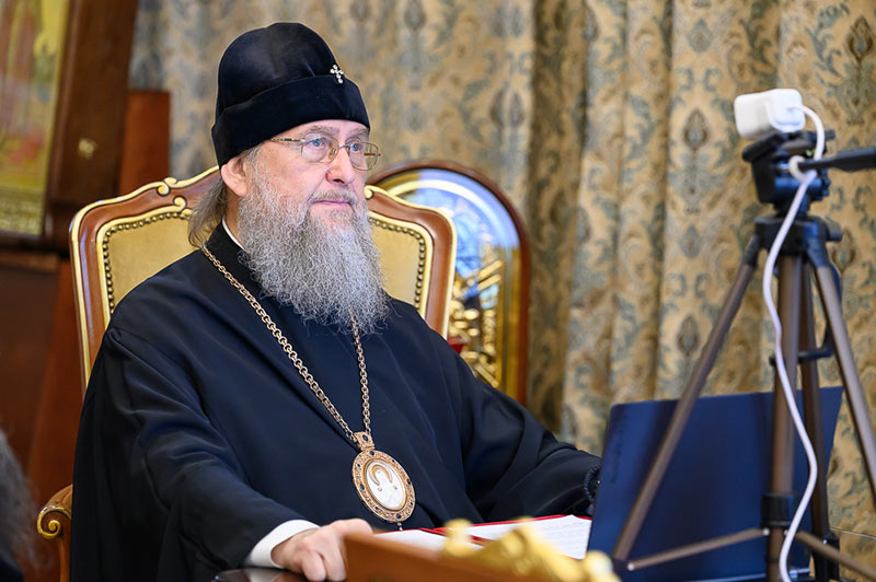 При поддержке информационного агентства «Интерфакс-Казахстан» состоялась онлайн-конференция митрополита Александра, посвященная празднику Святой Пасхи 