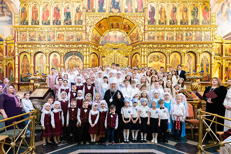 В Алма-Ате состоялся первый этап III Великопостного хорового фестиваля детских воскресных школ Казахстанского Митрополичьего округа