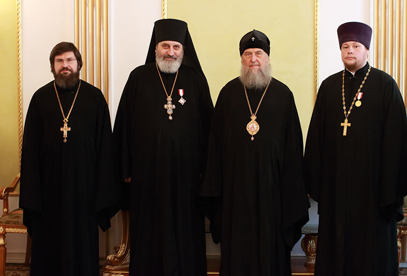 Состоялась встреча митрополита Александра с духовенством Астанайского церковного округа