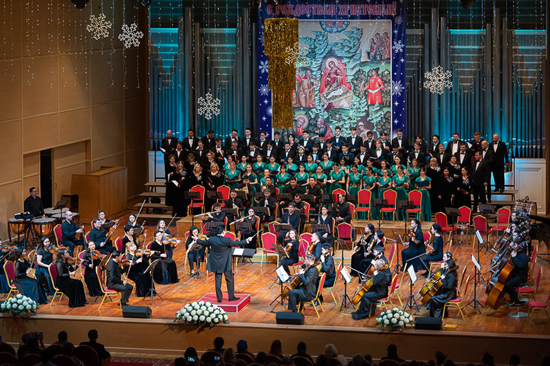 Концерт, посвященный Рождеству Христову, состоялся в Алма-Ате