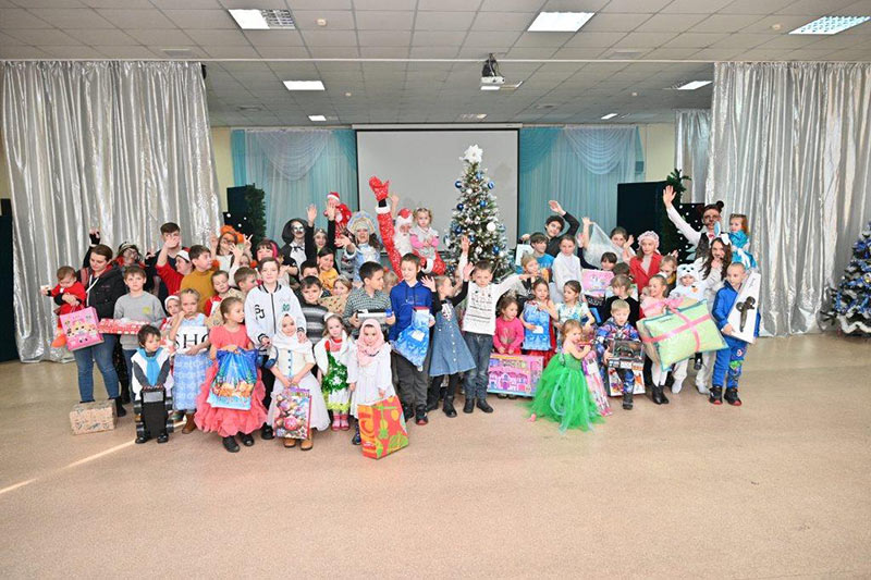 Православная молодежь Южной столицы поздравила с Рождеством подопечных социальной службы Алма-Атинской епархии