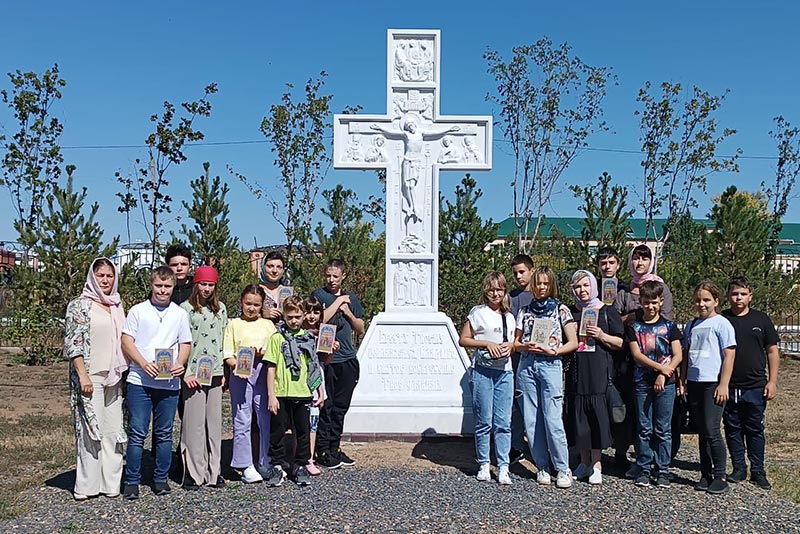 Учащиеся воскресных школ Костанайской епархии посетили святыни и достопримечательности столицы Казахстана