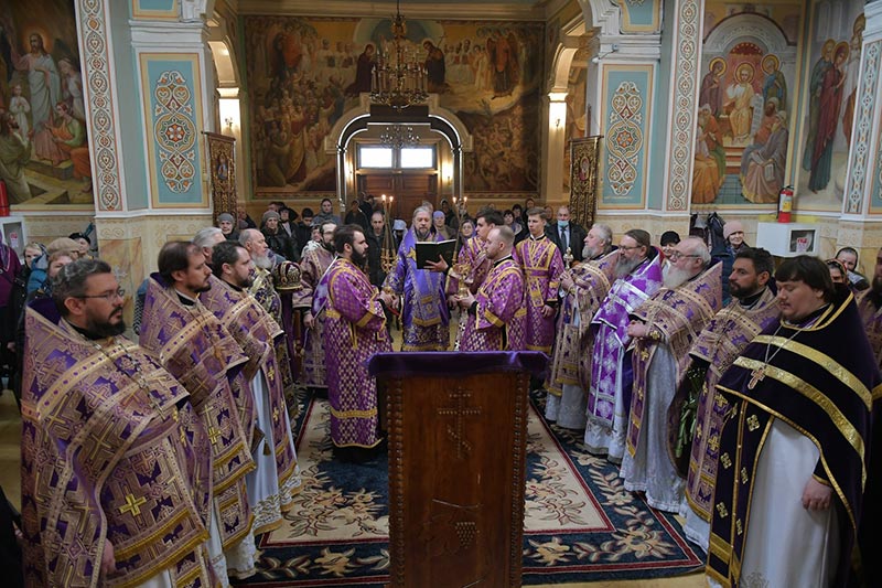 Служение епископа Геннадия в день памяти 40 мучеников Севастийских