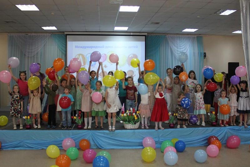 В Центральной воскресной школе состоялся утренник, посвященный Международному дню защиты детей (+ВИДЕО)
