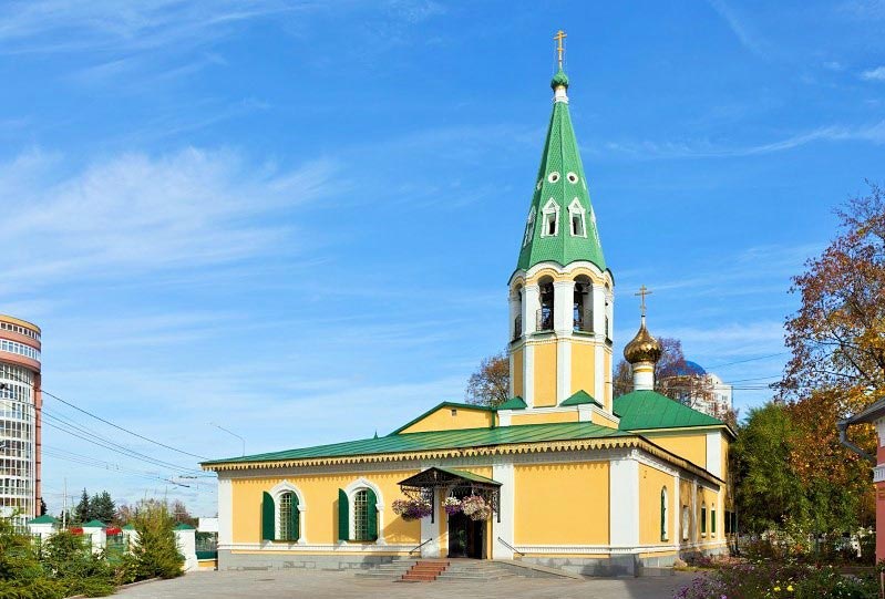 Глава Православной Церкви Казахстана посетил Крестобогородский храм города Ярославля