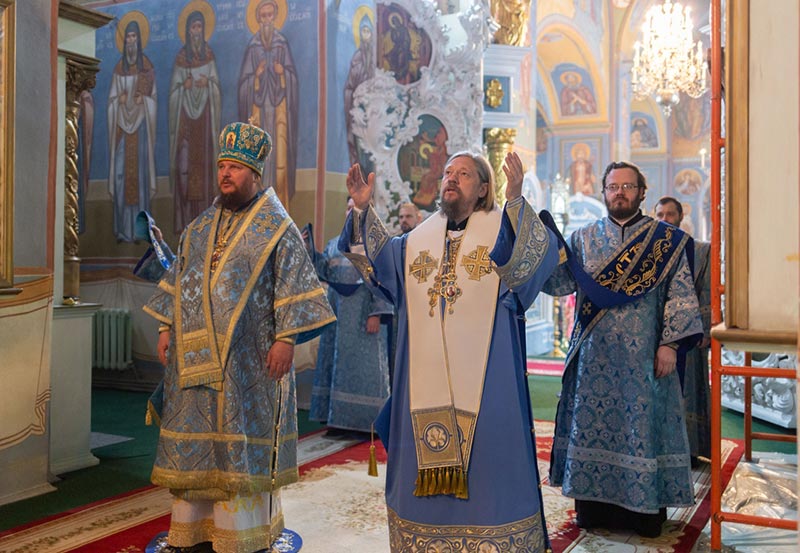Епископ Геннадий принял участие в торжествах в городе Костроме, посвященных празднику Благовещения Пресвятой Богородицы