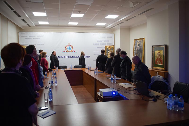 В Алма-Ате состоялось первое в 2021 году заседание открытого исторического общества Казахстанского Митрополичьего округа