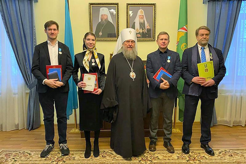 Благотворители Казахстанского Митрополичьего округа удостоены церковных наград