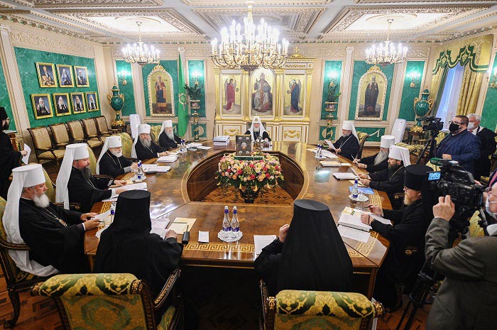 Глава Казахстанского Митрополичьего округа принял участие в заседании Священного Синода Русской Православной Церкви