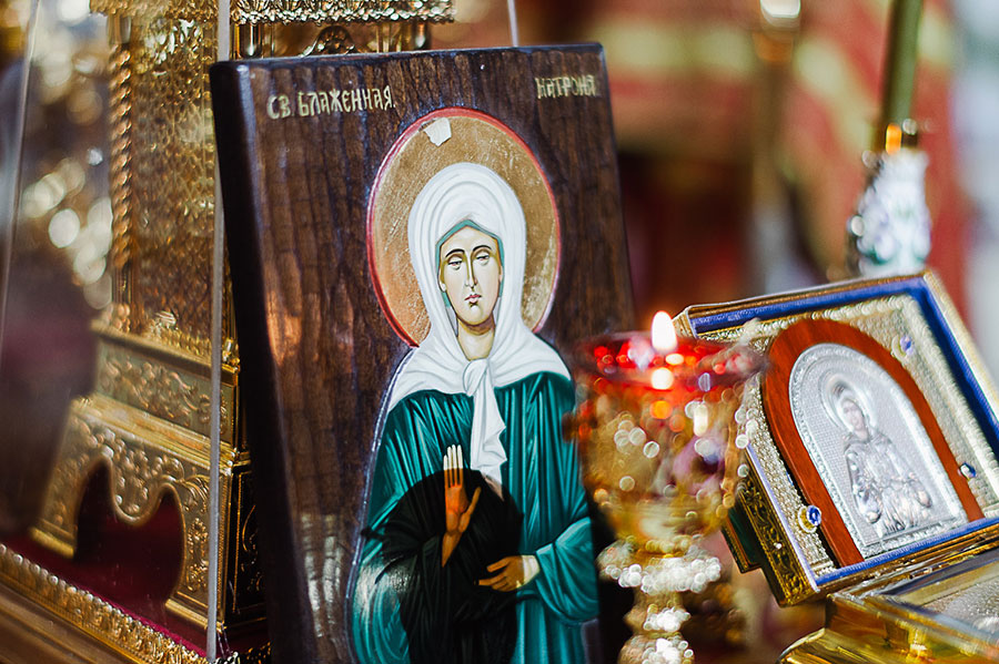 Престольный праздник храма во имя блаженной Матроны Московской в Алма-Ате
