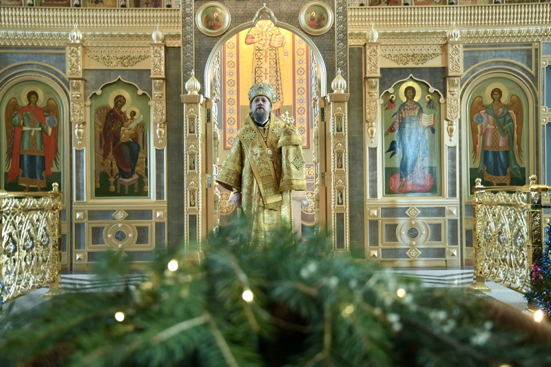 Служение епископа Геннадия в неделю по Рождестве Христовом