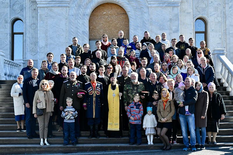 Служение епископа Геннадия в неделю 17-ю по Пятидесятнице и праздник Покрова Божией Матери 