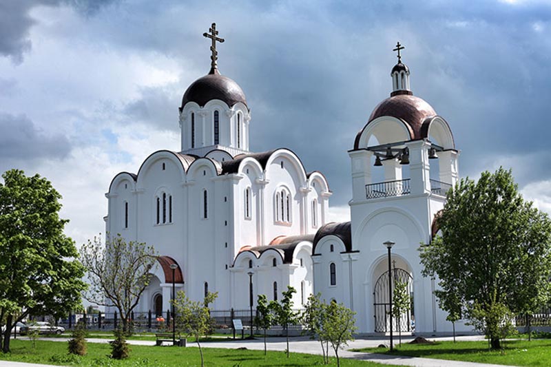 Глава Казахстанского Митрополичьего округа посетил новопостроенный храм в районе Таллина — Ласнамяэ